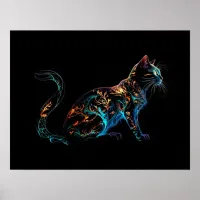 Plasma cat poster