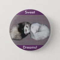 Sweet Dreams Ferrets Button