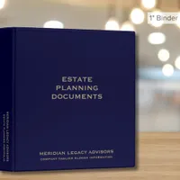 Estate Planning Portfolio Binder