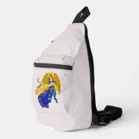 Radiant Guardian Angel Sling Bag