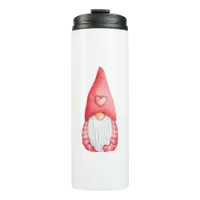 Cute Love Gnomes Valentines Holiday Thermal Tumbler