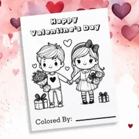 Happy Valentine's Day   | Color Me Page