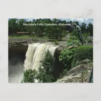 Noccalula Falls, Gadsden, Alabama Postcard