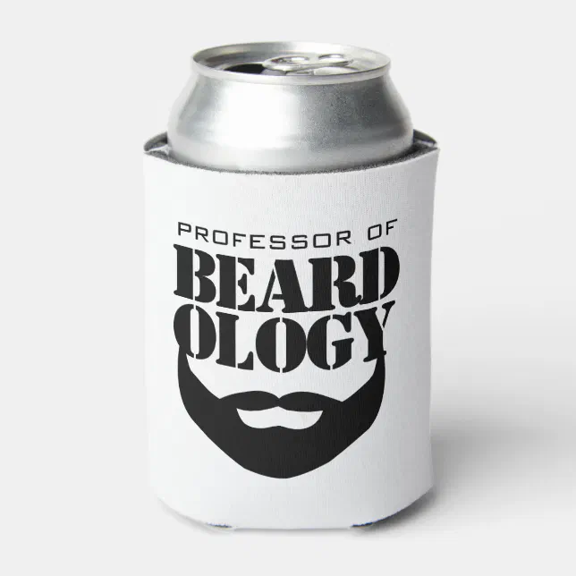 Funny Professor of Beardology Can Cooler