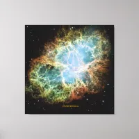 Crab Nebula Canvas Print