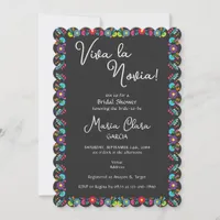 Viva la Novia Mexican Despedida Bridal Shower Invitation