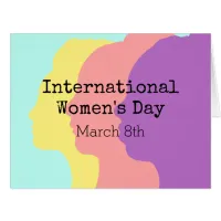 International Women's Day is March 8th