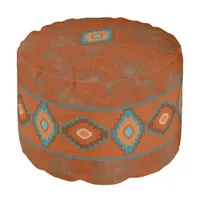 Southwest Canyons Diamond Pouf