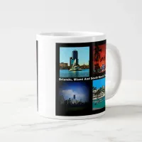 Orlando, Miami, South Beach Collage Giant Coffee Mug