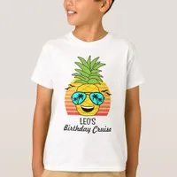 Kids Caribbean Cruise Family Vacation Birthday T-Shirt