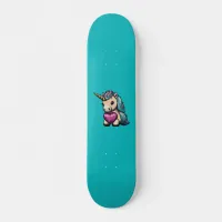 Cute Unicorn Skateboard