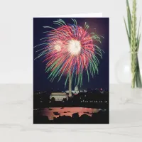 Fireworks Card