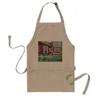 Sweden, Traditional Landscape Adult Apron