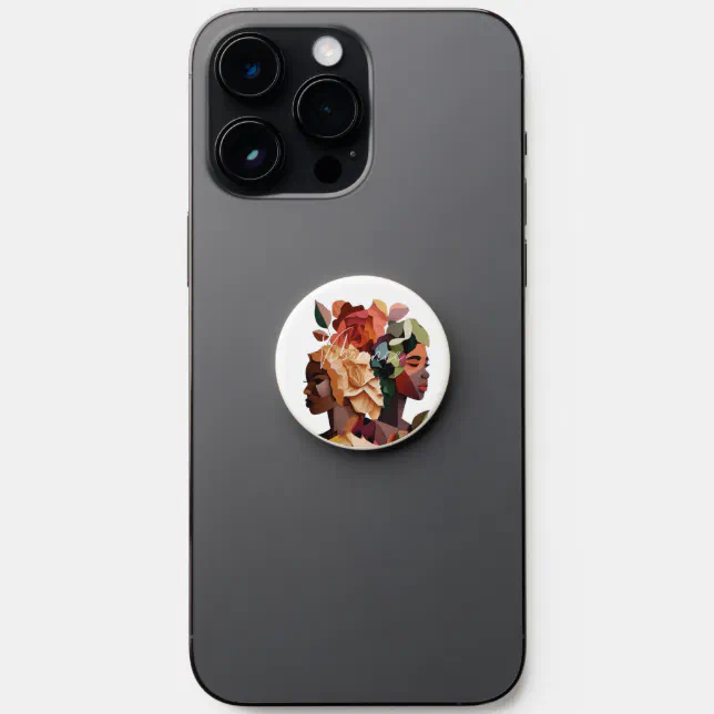 Vivid Women Portraits  PopSocket