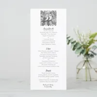 Birds Wedding  Menu