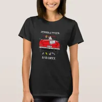 Retro Pop Art Mr & Mrs | Just Got Married T-Shirt