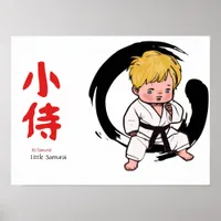 Pint-Sized Samurai Poster