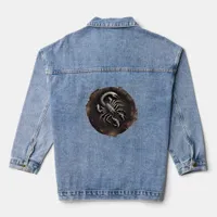 Scorpio Zodiac Scorpion Denim Jacket