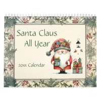 Santa Claus All Year Calendar