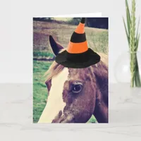 Halloween Horse Card