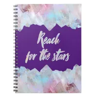 Crystals, Reach for the Stars Notebook