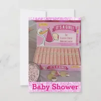 It's a Girl Baby Shower Invitations