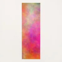 Colorful Clouds Abstract Yoga Mat