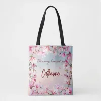 Blossoming Romance - Bridesmaid Tote Bag