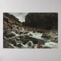 Mountain Stream, Otira Gorge (1893) Poster