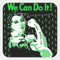 We Can Do It, Lyme Disease Warrior Sticker