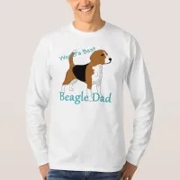 World's Best Beagle Dad Personalized T-Shirt