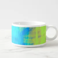 Abstract Art Brushstrokes Bowl