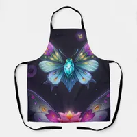 Enchanted Lunar Mantis Apron