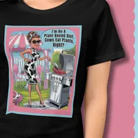 Funny Cow Print Carnivore Ketovore Keto Tri-Blend Shirt