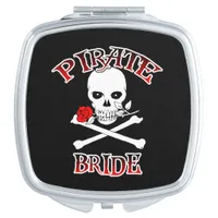 Pirate Bride Compact Mirror