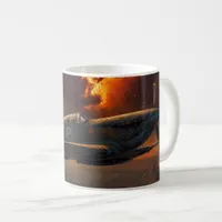 Flames of the Sky: A Spitfire's Ascent Coffee Mug