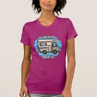 Camp Life | Retro Camper T-Shirt