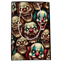 Horrifying Clowns Halloween Party  Medium Gift Bag