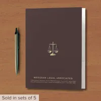 Professional Justice Scale Logo Folder