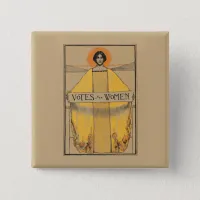 Votes for Women Vintage Women's Suffrage Button