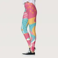 Colorful Abstract Leggings