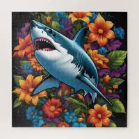 Vibrant Shark: An Abstract Puzzle