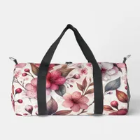 Cherry Blossom Duffle Bag