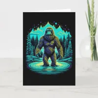 Hope Your Birthday is Legendary Bigfoot Card