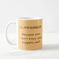 Orange Funny Writer's Quote Author Writer Gift Coffee Mug