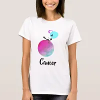 *~* Women's Cute Cancer Zodiac Silly Funny T-Shirt