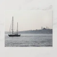 Old Istanbul Sailing Postcard