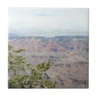 Mighty Grand Canyon Photo Ceramic Tile