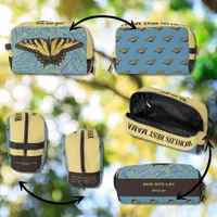 Mother's Day Yellow Butterfly Cosmetic Bag 