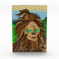 Retro Bigfoot | Pop Art Sasquatch  Photo Block